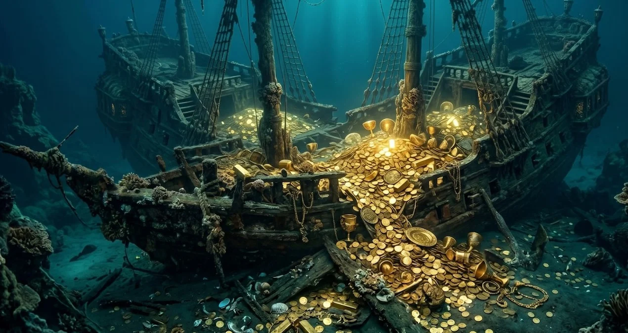 Karib dənizindəki 20 milyard dollarlıq qızıl gəmi: Robotlar sirri açır!