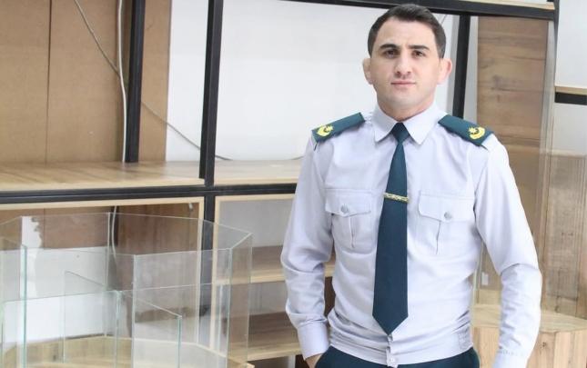 Güləşçimiz Hacı Əliyevə mayor rütbəsi verildi