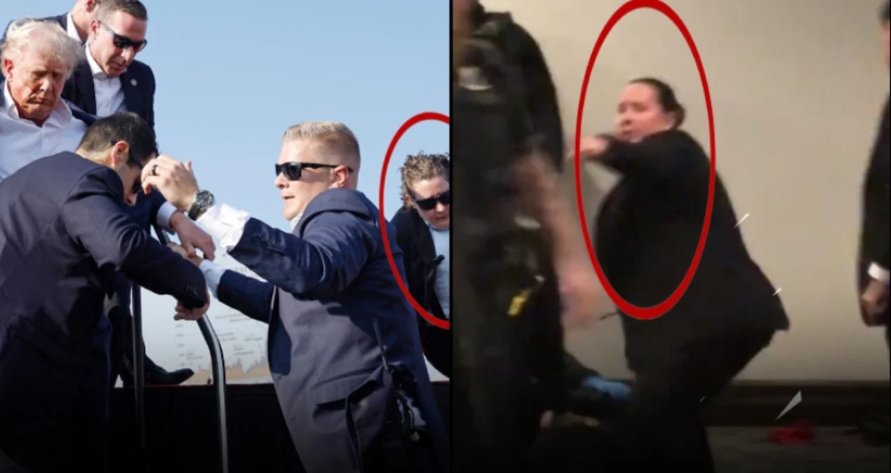 Trampın hər sui-qəsd cəhdində önə çıxan qadın mühafizəçi