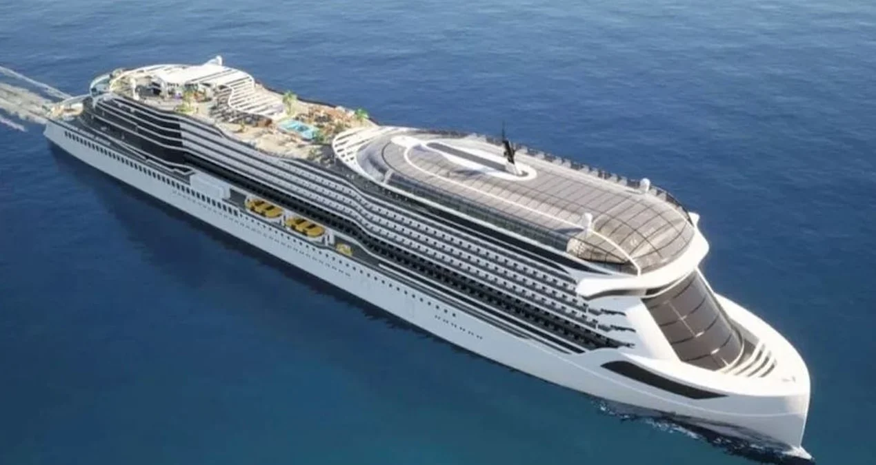 82 min tonluq ilk elektrikli kruiz gəmisi dənizə enməyə hazırlaşır