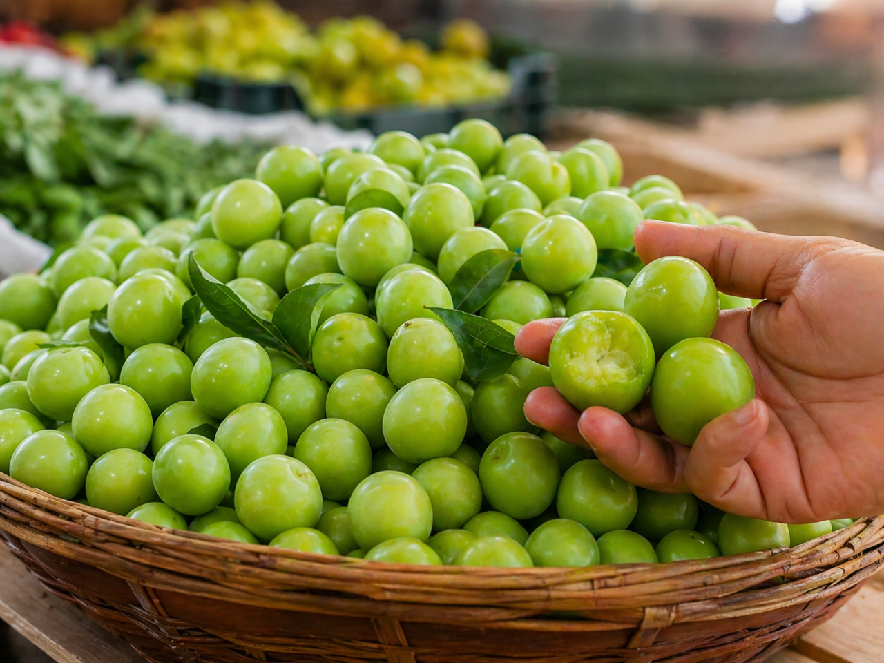 Bakı Bazarlarında Alça Şoku: 1 Kiloqramı 50 Manata Satılır!