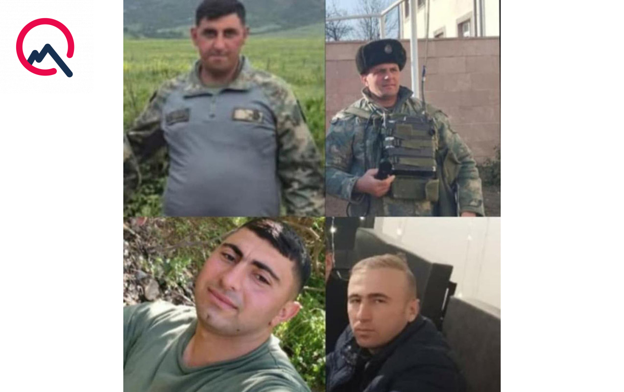 Bugünkü qəzada həyatını itirən hərbçilərin 
							 – Fotoları